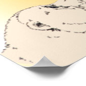 ポーラーベア&キューブポスターワイルドライフホームデコール ポスター (角)