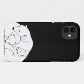 ポーラーベア iPhone 5 ケース 3 匹のクマ iPhone ケース Case-Mate iPhoneケース (裏面(横))