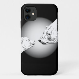 ポーラーベアIphone 5ケースBear Art Gift iPhone 11 ケース
