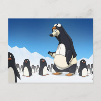 ポーラーペンギンのポストカード ポストカード