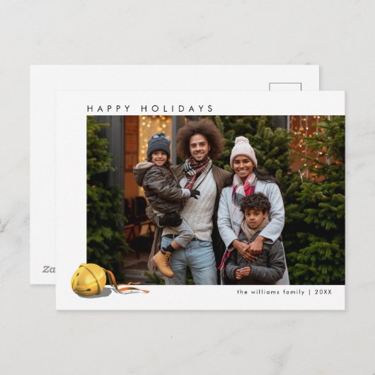 ポーラー・エクスプレス・スレイ・ベル | 写真 シーズンポストカード (正面/裏面)