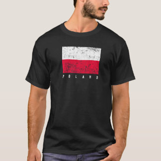 ポーラ動揺してン国旗 Tシャツ