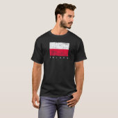 ポーラ動揺してン国旗 Tシャツ (正面フル)