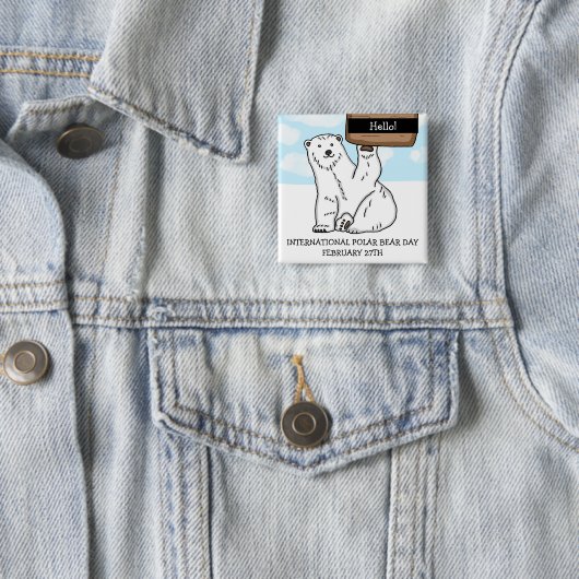 ポーラ国際的ンベアの日2月27日 缶バッジ (インサイチュ)