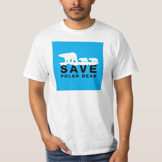 ポーラ救ベア Tシャツ (正面)