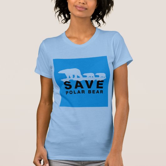 ポーラ救ベア Tシャツ (正面)