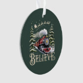 ポーラ表現クス・ギフト信じ・クリスマス冬 オーナメント (正面)