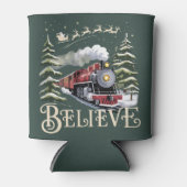 ポーラ表現クス・ギフト信じ・クリスマス冬 缶クーラー (正面)