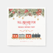 ポーラ表現ク・クリスマス・パーティー スタンダードカクテルナプキン (正面)