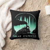 ポーラ表現スタイリッシュトレインデザイン クッション (ブランケット)