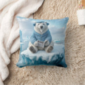 ポーラ読ー・ベア クッション (ブランケット)