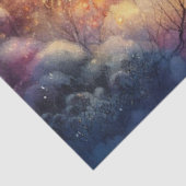 ポーラ魅力的ベアランタン冬の森のデコパージュ 薄葉紙 (詳細)