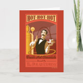 ポーラ・エクスプレス | ホットチョコレート ヴィンテージ・アート シーズンカード (正面)