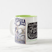 「ポーラ・スネーク・レディさん」 ツートーンマグカップ (正面左)