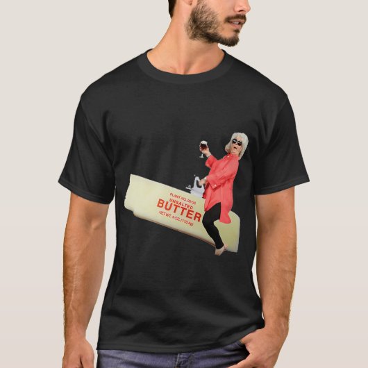 ポーラ・ディーンのバター乗り物 Tシャツ (正面)