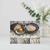 ポーラ・モデースーン・ベッカー – ミルクを使った静物生活 ポストカード (スタンド正面)