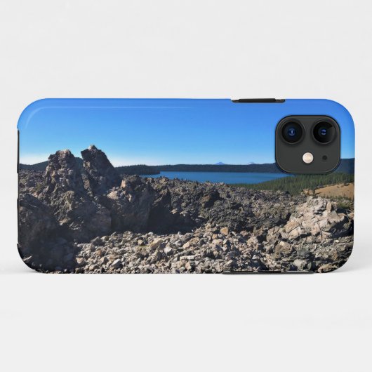 ポーリナ湖のビューまたは Case-Mate iPhoneケース (裏面(横))