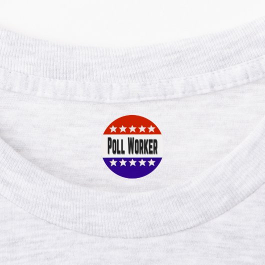 ポーリング作業者 ラベル (貼付)