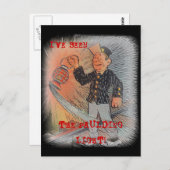 ポーリング幽霊ライト～鉄道のブレーカーマンポストカード！ ポストカード (正面/裏面)