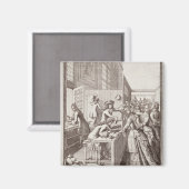 ポーリング税， 1709 マグネット (正面/裏面)