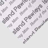 ポーリーズ・アイランド・グレー・マン 薄葉紙 (詳細)