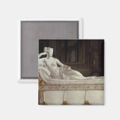 ポーリーンボナパルトとしてビーナスプライスカント, c.1805-08 マグネット (正面/裏面)