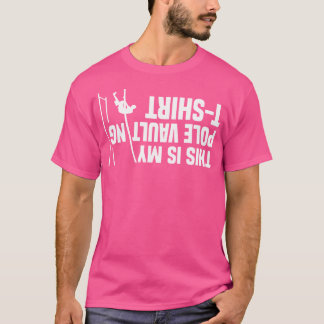 ポールおもしろいヴォールティングデザインメンズヴァーラートラック Tシャツ