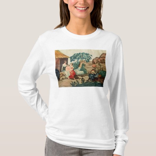 ポールおよびVirginieの幼年期 Tシャツ (正面)