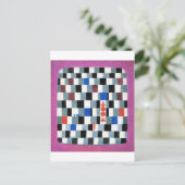 ポールすごい・クレー・チェス ポストカード (スタンド正面)