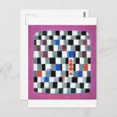 ポールすごい・クレー・チェス ポストカード (正面/裏面)