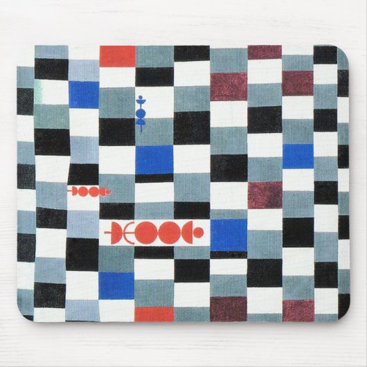 ポールすごい・クレー・チェス マウスパッド (正面)