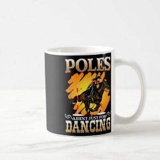 ポールだけ踊りI乗馬Iバレル コーヒーマグカップ