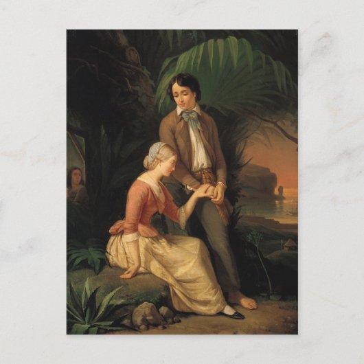 ポールとヴァージニア ポストカード (正面)