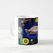 ポールのまわりに・クレー コーヒーマグカップ (正面左)