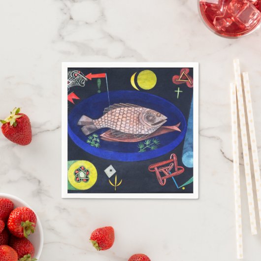 ポールのまわりに・クレー スタンダードカクテルナプキン (インサイチュ)