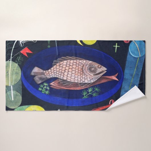 ポールのまわりに・クレー バスタオル (バスタオル)