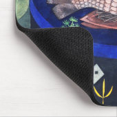 ポールのまわりに・クレー マウスパッド (コーナー)