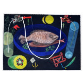 ポールのまわりに・クレー ラージペーパーバッグ (裏面)