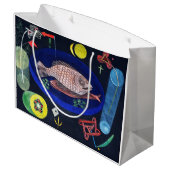 ポールのまわりに・クレー ラージペーパーバッグ (裏面アングル)