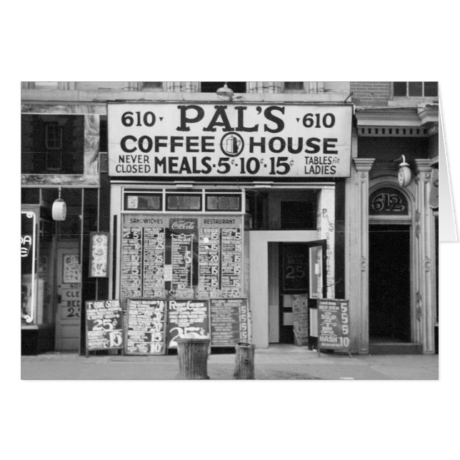 ポールのコーヒーハウス 1939年 (正面横)