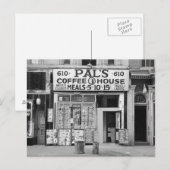ポールのコーヒーハウス 1939年 ポストカード (正面/裏面)