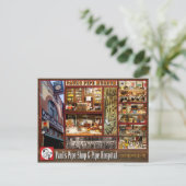 ポールのパイプミュージアムポストカード ポストカード (スタンド正面)