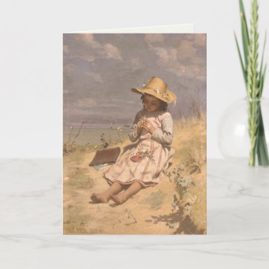 ポールの皮絵画のGreetingcard カード (正面)