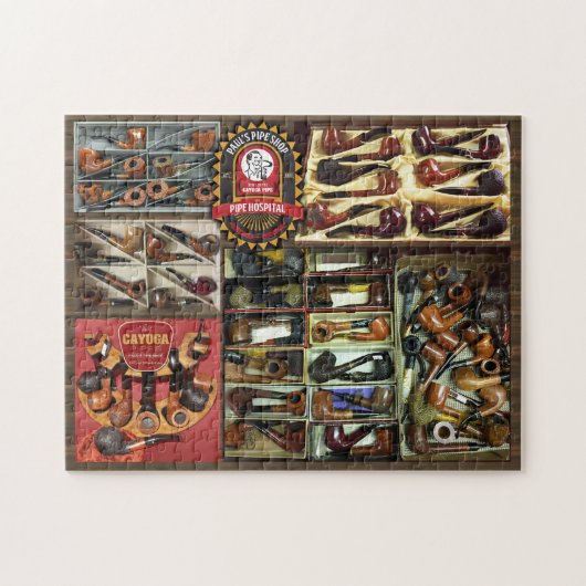 ポールの管のパズル ジグソーパズル (横)