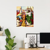 ポールはリュストラのポスターで足の不自由な人を切り取る ポスター (ホームオフィス)