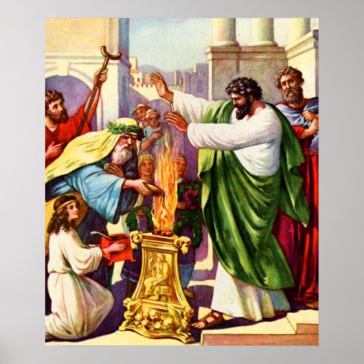 ポールはリュストラのポスターで足の不自由な人を切り取る ポスター (正面)