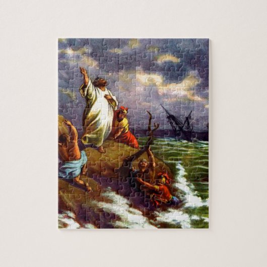 ポールアットザシーレックパズルデザイン ジグソーパズル (縦)