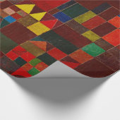 ポールクレキャッスルアンドサン抽象芸術モダンファインアート ラッピングペーパー (角)