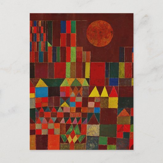 ポールクレキャッスルアンドサン ポストカード (正面)