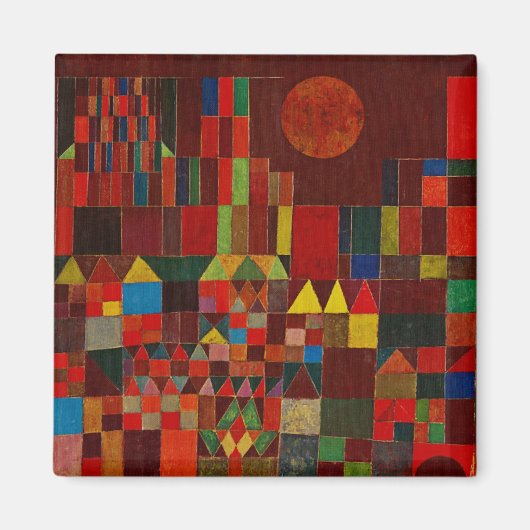 ポールクレキャッスルアンドサン マグネット (正面)